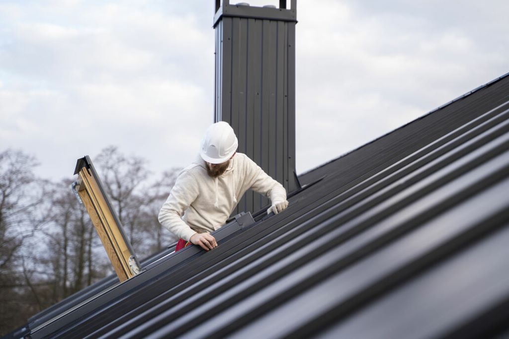 What is the biggest problem with metal roofs?