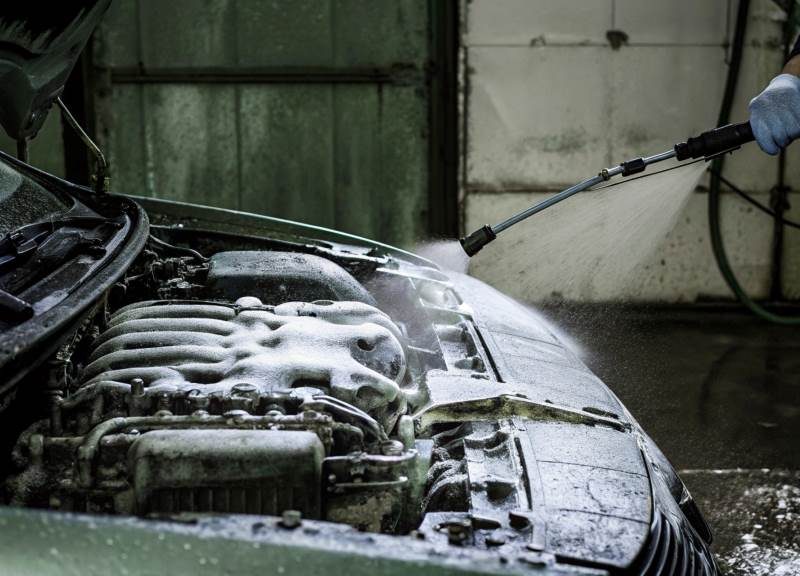 How to Wash a Car Engine at the Carwash