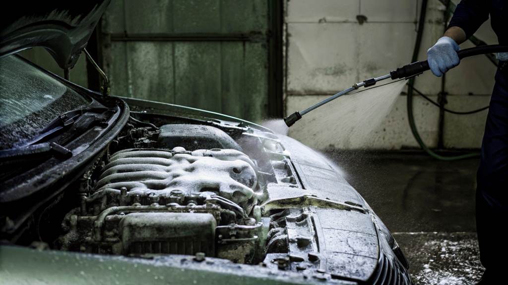 How to Wash a Car Engine at the Carwash