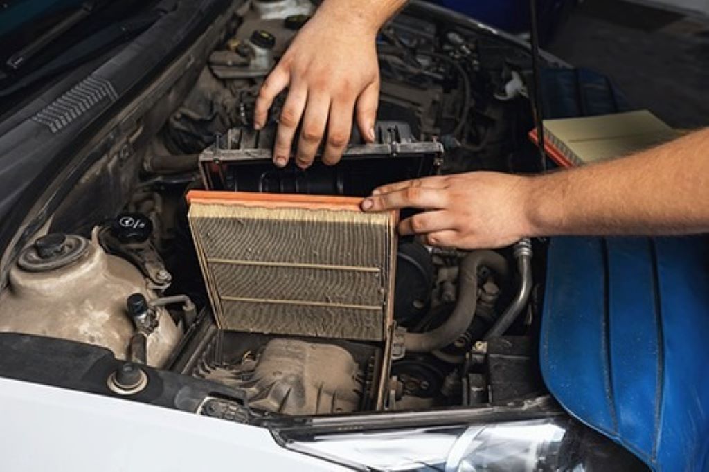 When to change air filter in car toyota